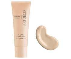 "Artdeco Light Luminous Foundation" neutralios porcelianinės spalvos makiažo pagrindas 25ml