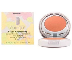 Clinique Beyond Perfecting Powder Foundation + Maskuoklis, 14,5 g