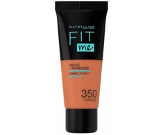 "Maybelline Fit Me" matinis makiažo pagrindas 350 Caramel