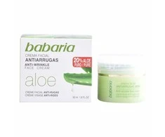 Babaria natūralus veido kremas nuo raukšlių Aloe Vera 50ml