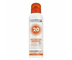 Dermolab Sun Milk Purškiklis Spf20 purškiamas pienelis nuo saulės 150ml