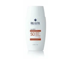 Rilastil Sun System Allergy 100 Ultrafluid Spf50+ veido emulsija apsauganti jautrią odą nuo UVA UVB IR HEV spindulių 50ml