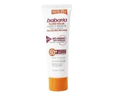 Babaria veido fluidas jautriai odai SPF50, 75 ml
