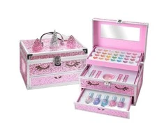 Martinelia Unicorn Big Glitter Case dekoratyvinės kosmetikos lagaminas vaikams