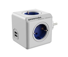 Allocacoc PowerCube Original USB Mėlyna