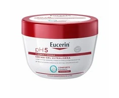 "Eucerin PH5 Ultralight Kreminis-Gel" Padeda atkurti odos pH lygį ir drėkina odą net iki 24 val. 350 ml