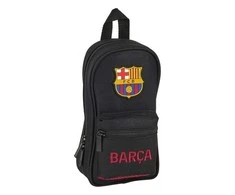 Safta Kuprinė su pieštuko dėklu F.C. Barcelona Juoda (33 Dalys)