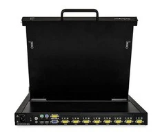 StarTech 1U 8 PORT KVM Žaidimų konsolė/IN