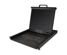 StarTech 1U SINGLE PORT KVM Žaidimų konsolė FOR/SERVER RACK - VGA KVM - 19IN