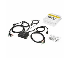 StarTech 2 PORT HDMI KVM SWITCH - 4K60/USB 4K 60HZ - OS INDEPENDENT