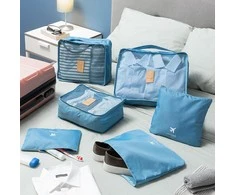 Kelioninis Lagaminų krepšių dėklas Luggan InnovaGoods 6 Dalys