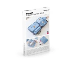 Kelioninis Lagaminų krepšių dėklas Luggan InnovaGoods 6 Dalys