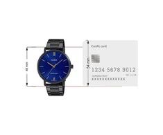 Casio Vyriškas laikrodis MTP-VT01B-2B + DĖŽUTĖ