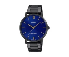 Casio Vyriškas laikrodis MTP-VT01B-2B + DĖŽUTĖ