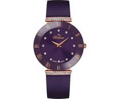 Laikrodis BELLEVUE E114. Kwarcowy, Kolor PURPLE. Kobieta.