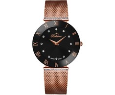 Laikrodis BELLEVUE F102. Kwarcowy, Kolor juoda. Kobieta.