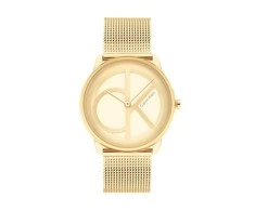 CALVIN KLEIN Iconic tinklinis moteriškas laikrodis 25200034 + DĖŽĖ