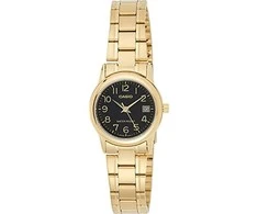 Casio LTP-V002G-1B moteriškas laikrodis + dėžutė