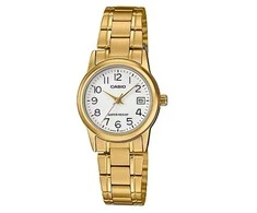 Laikrodis CASIO LTP-V002G-7B WOMEN S WATCH (zd587f) + BOX