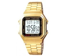 Vyriškas laikrodis CASIO A178WGA-1ADF (zd082b) + BOX