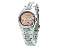 Laikrodis CHRONOTECH CC7039L-07M. Kwarcowy, Kolor raudona. Kobieta.