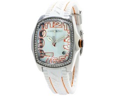 Laikrodis CHRONOTECH CT7016LS-09. Kwarcowy, Kolor balta. Kobieta.