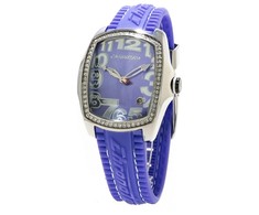 Laikrodis CHRONOTECH CT7016LS-12. Kwarcowy, Kolor mėlyna. Kobieta.