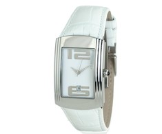 Laikrodis CHRONOTECH CT7017B-06. Kwarcowy, Kolor balta. Kobieta.