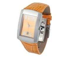 Laikrodis CHRONOTECH CT7017B-07. Kwarcowy, Kolor oranžinė. Kobieta.