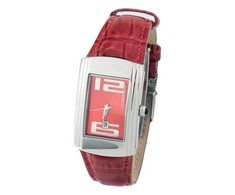 Laikrodis CHRONOTECH CT7017L-05. Kwarcowy, Kolor raudona. Kobieta.