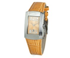 Laikrodis CHRONOTECH CT7017L-07. Kwarcowy, Kolor oranžinė. Kobieta.
