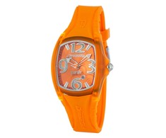 Laikrodis CHRONOTECH CT7134L-08. Kwarcowy, Kolor oranžinė. Kobieta.