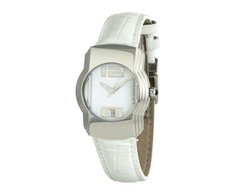 Laikrodis CHRONOTECH CT7279M-06. Kwarcowy, Kolor balta. Kobieta.