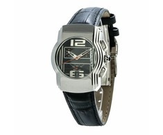 Laikrodis CHRONOTECH CT7280B-04. Kwarcowy, Kolor juoda. Kobieta.