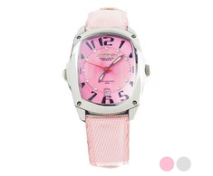 Laikrodis CHRONOTECH CT7696L-04. Kwarcowy, Kolor rožinė. Kobieta.