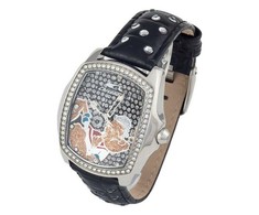 Laikrodis CHRONOTECH CT7896LS-82. Kwarcowy, Kolor juoda. Kobieta.