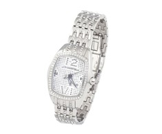 Laikrodis CHRONOTECH CT7930LS-39M. Kwarcowy, Kolor sidabrinė. Kobieta.