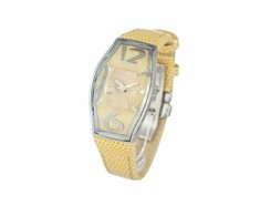 Laikrodis CHRONOTECH CT7932AL-86. Kwarcowy, Kolor geltona. Kobieta.