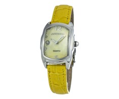 Laikrodis CHRONOTECH CT9743L-05. Kwarcowy, Kolor geltona. Kobieta.