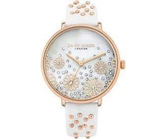 Laikrodis DAISY DIXON DD111WRG. Kwarcowy, Kolor balta. Kobieta.