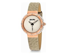 Laikrodis FOLLI FOLLIE WF13B032SP. Kwarcowy, Kolor balta. Kobieta.