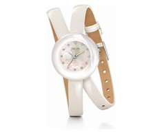 Laikrodis FOLLI FOLLIE WF13F030SSW. Kwarcowy, Kolor balta. Kobieta.