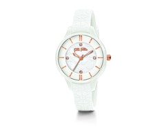 Laikrodis FOLLI FOLLIE WF15P027ZSW. Kwarcowy, Kolor balta. Kobieta.
