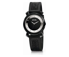 Laikrodis FOLLI FOLLIE WF15T013ZSK. Kwarcowy, Kolor juoda. Kobieta.