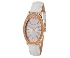 Laikrodis FOLLI FOLLIE WF2B012STWA. Kwarcowy, Kolor balta. Kobieta.