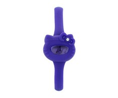 Laikrodis HELLO KITTY HK7123L-16. Kwarcowy, Kolor liliowy. Kobieta.