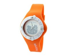 Laikrodis HELLO KITTY HK7158LS-02. Kwarcowy, Kolor oranžinė. Kobieta.