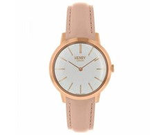 Laikrodis HENRY LONDON HL34-S0222. Kwarcowy, Kolor sidabrinė. Kobieta.