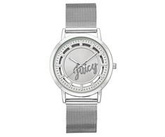 Laikrodis JUICY COUTURE JC1217SVSV. Kwarcowy, Kolor sidabrinė. Kobieta.