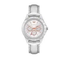 Laikrodis JUICY COUTURE JC1221SVSI. Kwarcowy, Kolor sidabrinė. Kobieta.